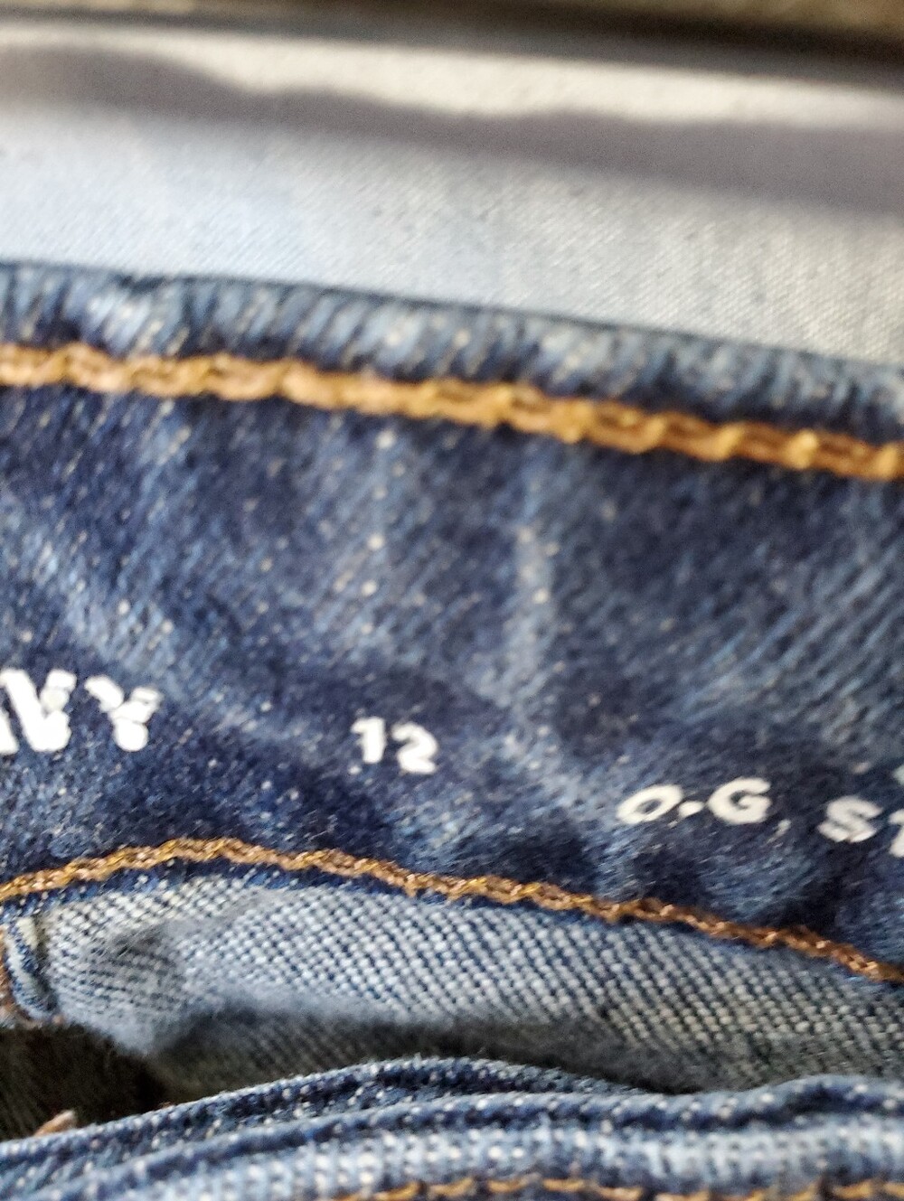 Old Navy Classic Straight-Leg Women’s Jeans in Dark Blue Size 12 - Picture 8 of 10